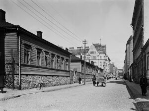 Katunäkymä toisesta kurjien Kappelista.